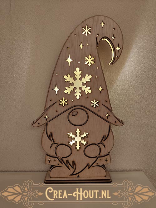 Gnome met licht - Afbeelding 2